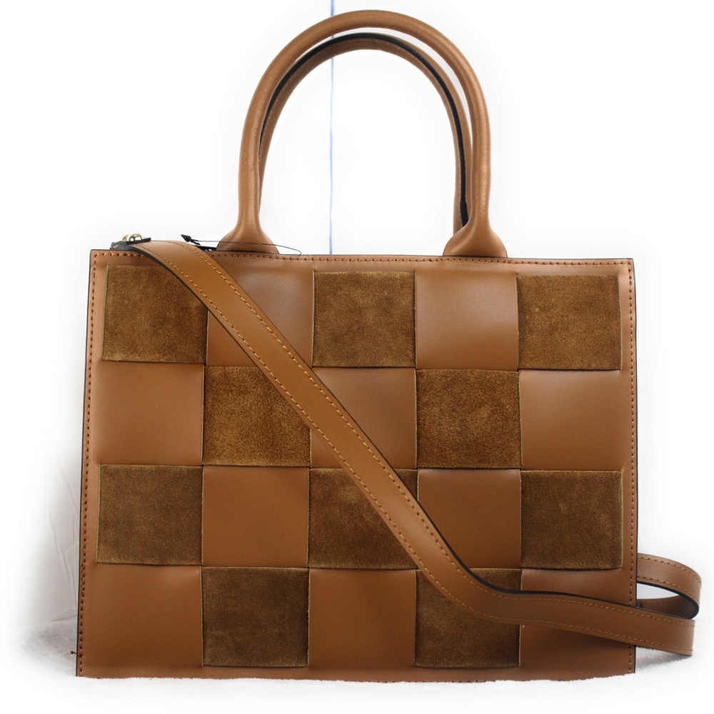 Kidus woldemichael made in Italy Florence cow leather handbag satchel